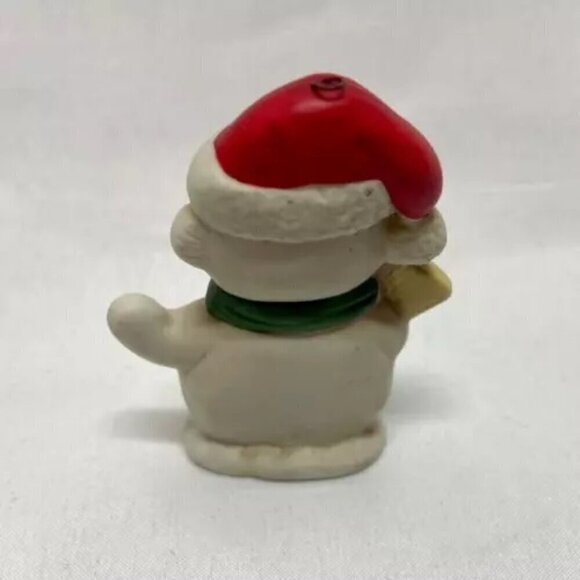 Vintage Brinn's PGH Snowman Figurine Christmas Tree Ornament Home Decor Taiwan - Picture 4 of 8